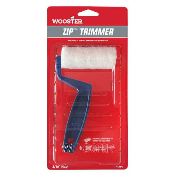 3" Zip Trim Mini-Roller And Tray Kit, Wooster, Mfr#: R138