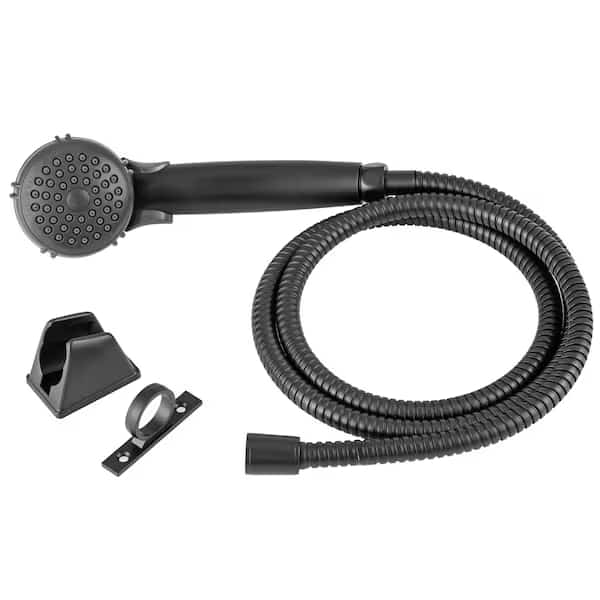 Hand Held With 60 Stainless Steel Hose Single Spray Function With Water Saving Trickle Switch