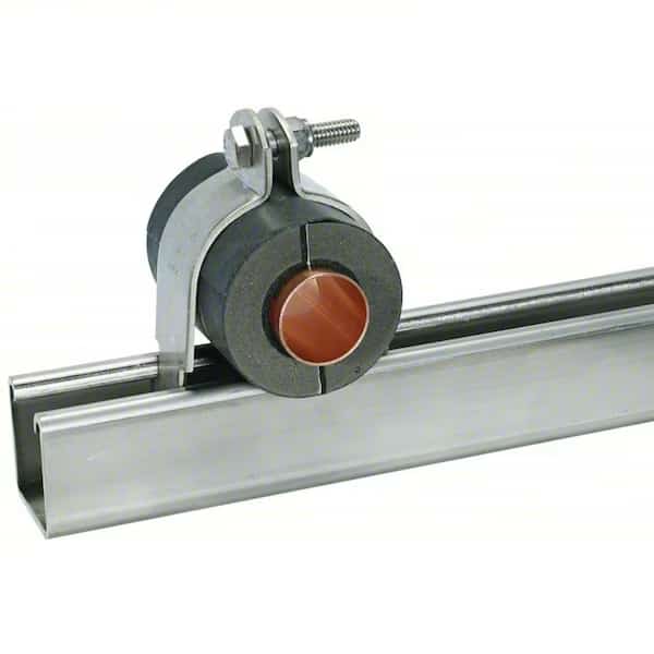 Insulated Strut Clamp, 3 1/8"OD, 4 7/8"W