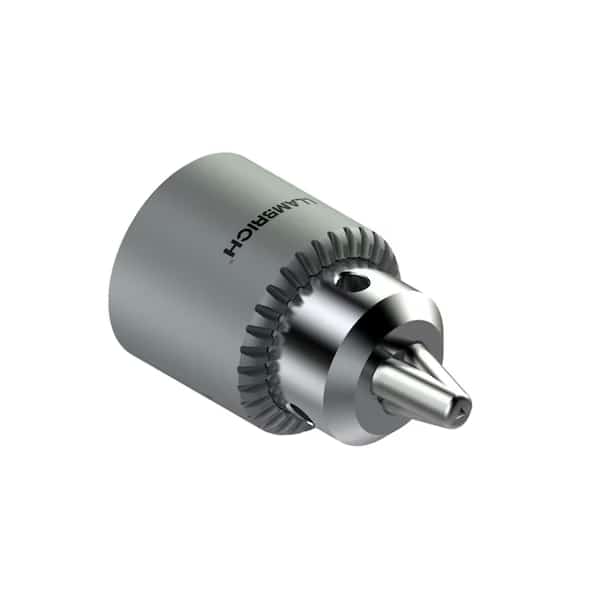 Keyed Drill Chuck 0.291" Cap., 3/8-24 Mount Size, SS