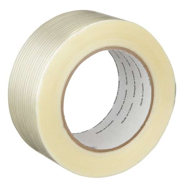 Filament Tape, 48mm x 55 m, Clr, PK24, Tartan, Mfr#: 8934 522
