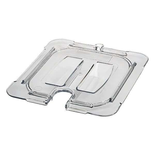 Notched Food Pan Lid, Sixth-Size, PK6