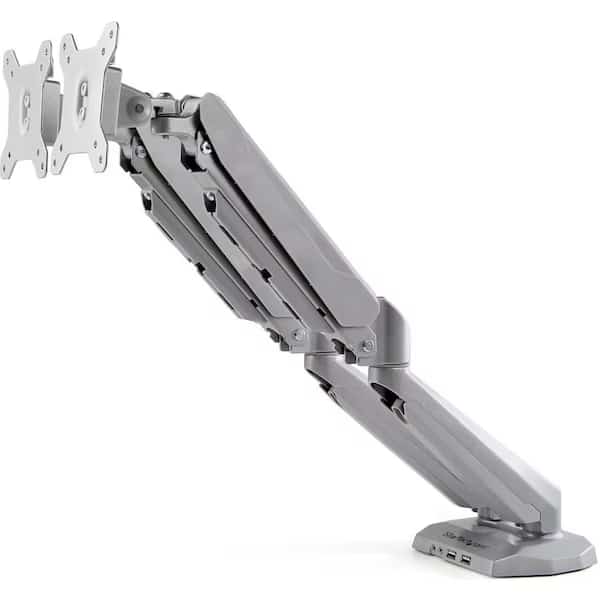 Vesa 75Mm/100Mm Desk Mount Dual Monitor Arm Supports Displays Up To