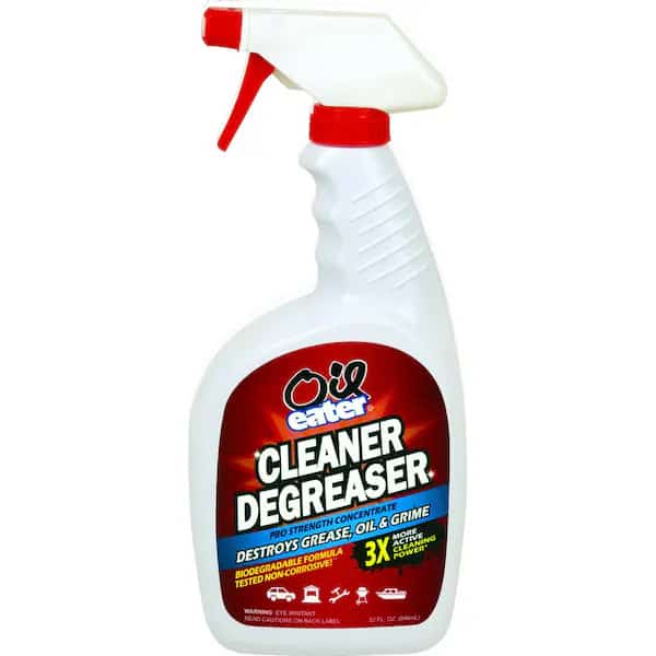 Cleaner/Degreaser, 32 Oz Trigger Spray Bottle, Liquid, Clear, Oil Eater, Mfr#: AOD3235362