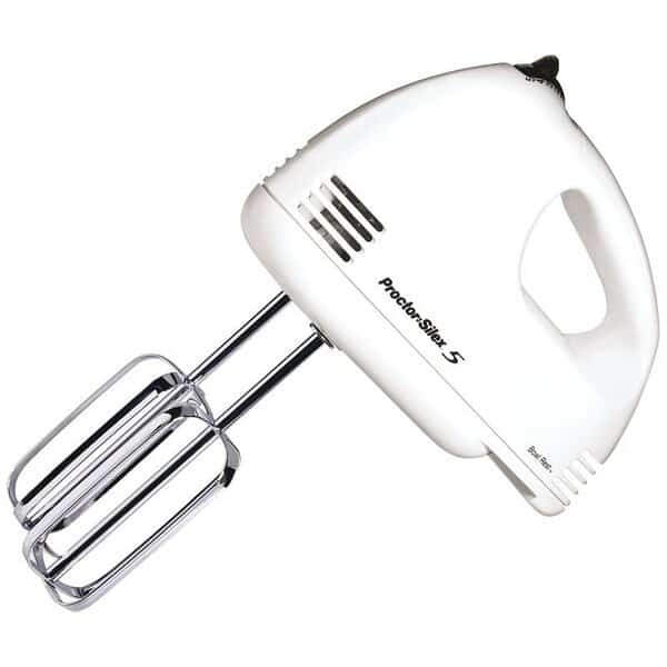 EasyMix Series 62515R Hand Mixer, 125 W, 5Speed, White