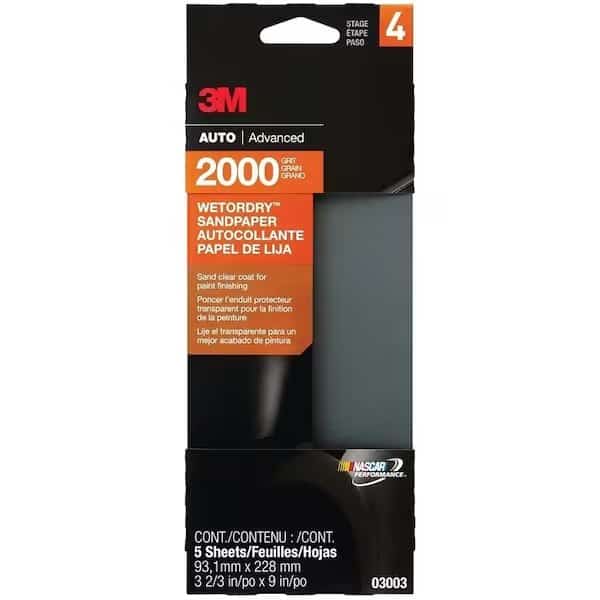Wetordry 0 Automotive Sandpaper
