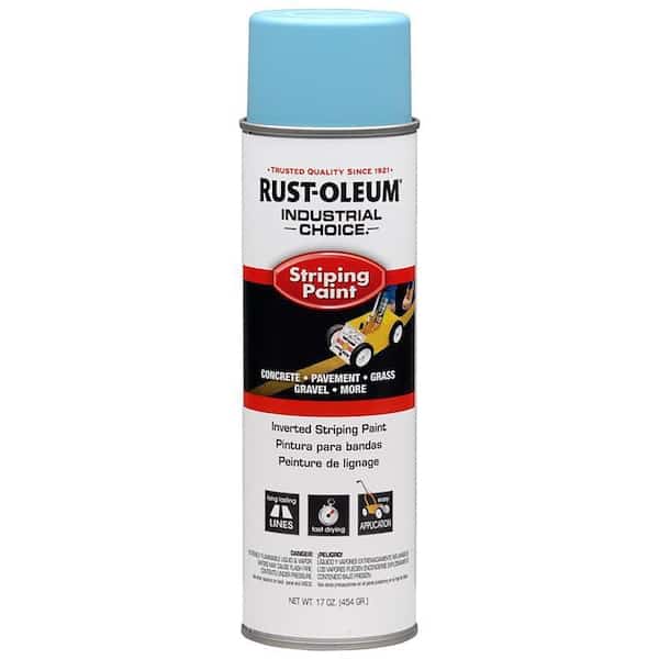 Rust-Oleum S1600 System Inverted Striping Paint Aerosol, Blue
