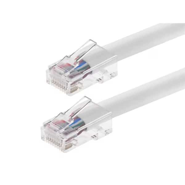 Cat6 Utp Patch Cable, 6" White, MONOPRICE, Mfr# 14304