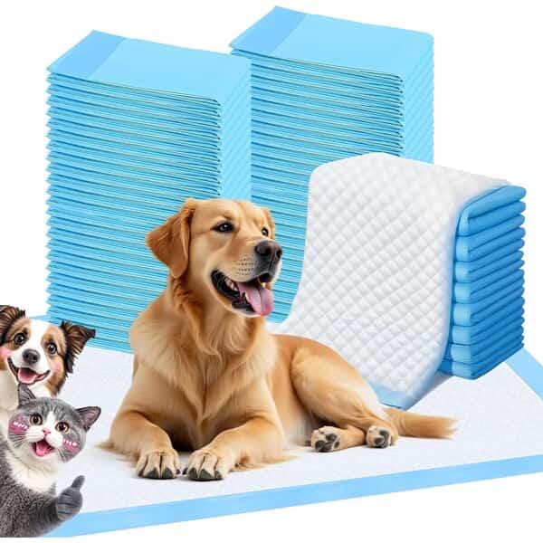 ScratchMe Pet Training Pads, S-Size, 50-Pack, 50PK