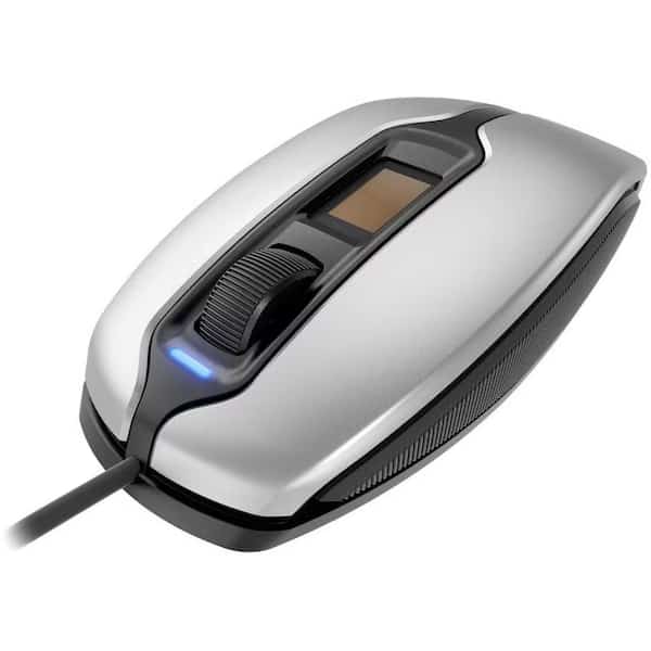 Biometric Silver/Black Usb 1375 Dpi 3 Bu
