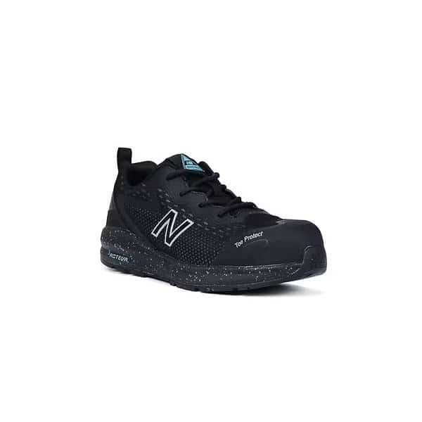 Women's Athletic Shoe, Black/Blue, 6 1/2, WIDLOGIBL