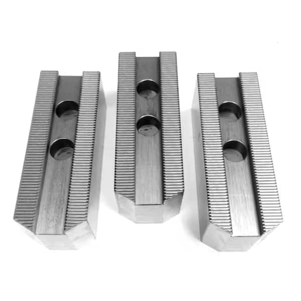Taiki 8" 3 Piece 1/16 X 90 Degree Steel Soft Jaw Set