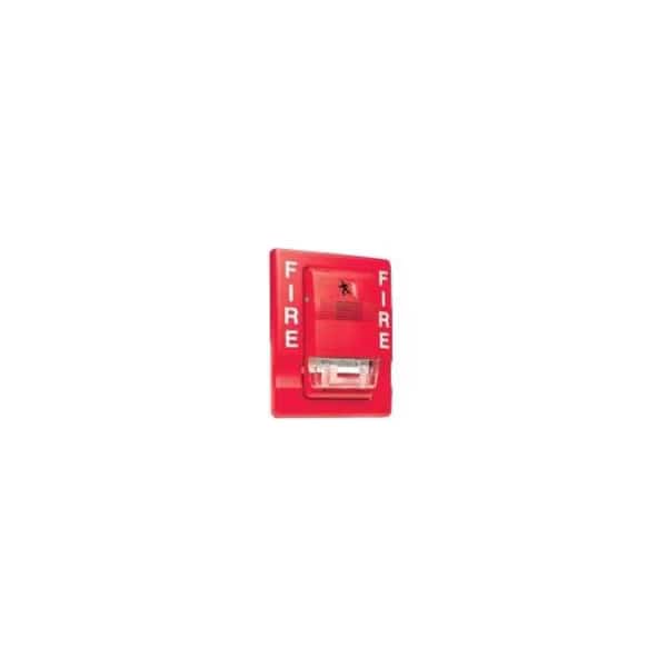 Trim Plate,Red,H 1/2 x L 5 7/8 In, Mfr#: EG1RT, EDWARDS SIGNALING