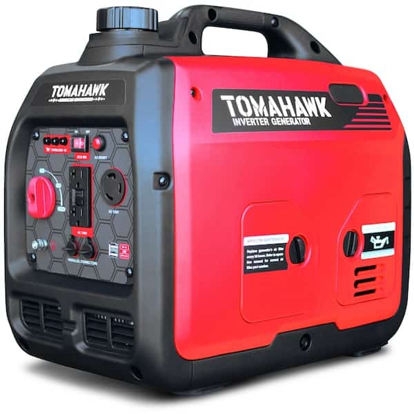 Portable and Inverter Generator, Gasoline, 2,800 W Rated, 3,000 W Surge, 120V AC, 30 A