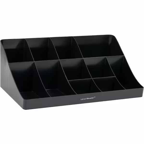 Coffee Condiment Organizer, Black