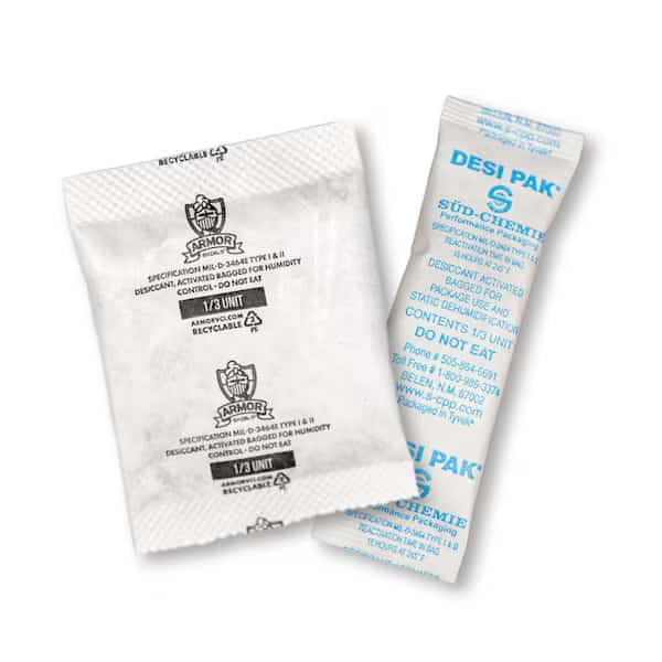 Desiccant, 3-1/2in. L, 1in W, 1/3 oz, PK700