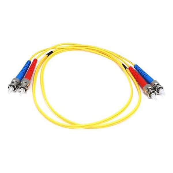 Fiber Optic Patch Cord, ST/ST, 1m, Single, MONOPRICE, Mfr# 6845