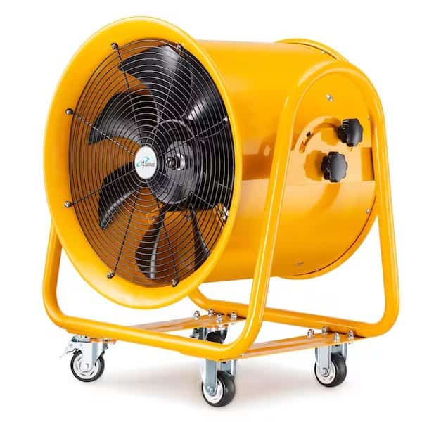 Utility 20 in. Blower Exhaust Warehouse Ventilator Floor Fan, 1300-Watt, 1720RPM