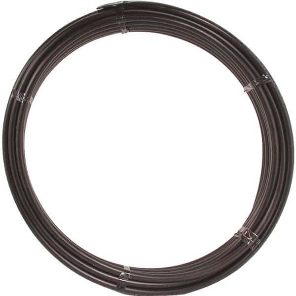 Pipe Tubing, 1 in, Plastic, Black, 300 ft L