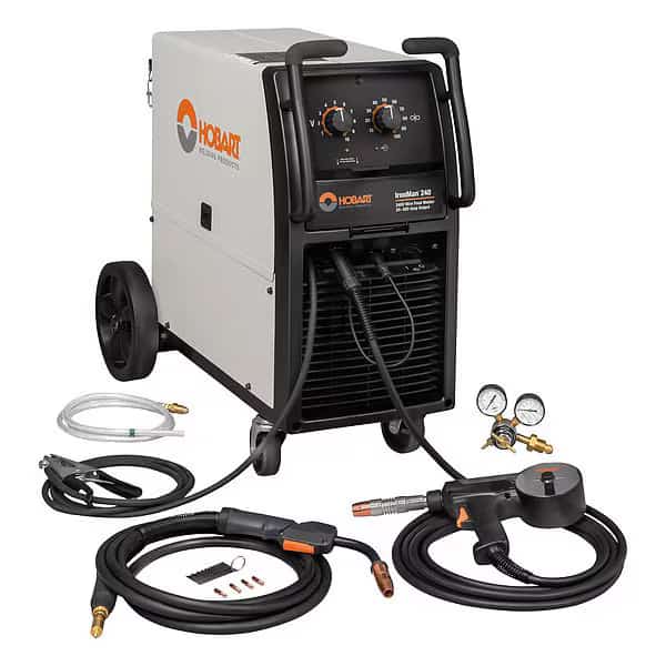 MIG Welder, IronMan 240, Single-Phase, 220/230/240V AC