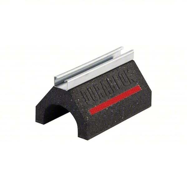 Support Block w/Channel, 20.2"Lx6"W Base