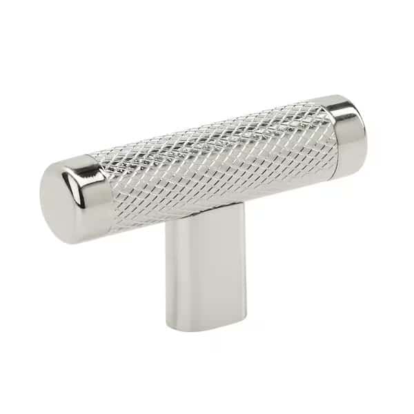 Bronx 2-5/8 in 67 mm Length Polished Nickel Cabinet Knob