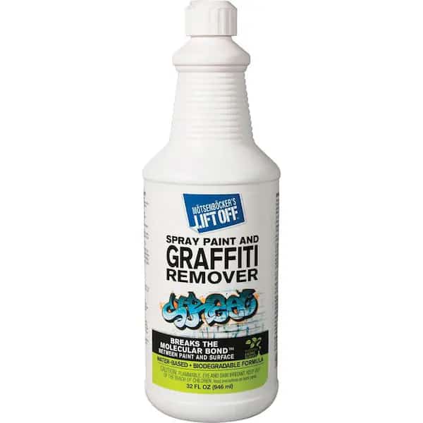 Mtsenbcker's Lift Off Spray PaintGraffiti Remover, White