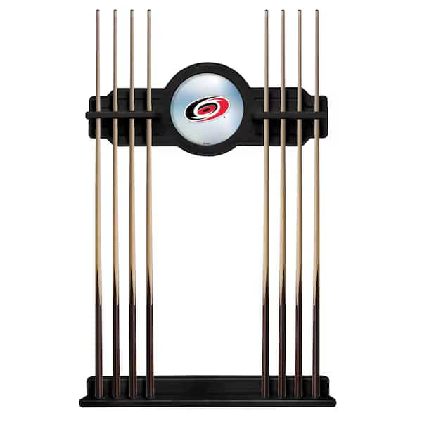 Carolina Hurricanes Cue Rack in Black Finish