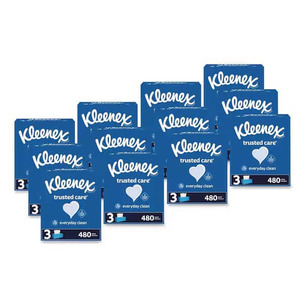 2 Ply Facial Tissue, 160 Sheets