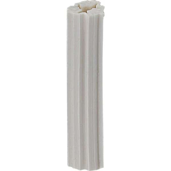Short Drop-In Anchor, 1" L, Polyethylene 100 PK
