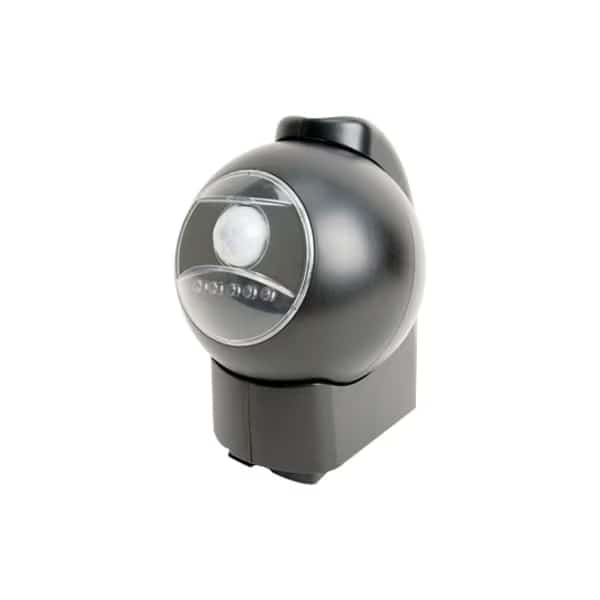 Motion-Activated LED Outdoor Light - Black