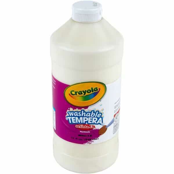 Washable Tempera Paint, White