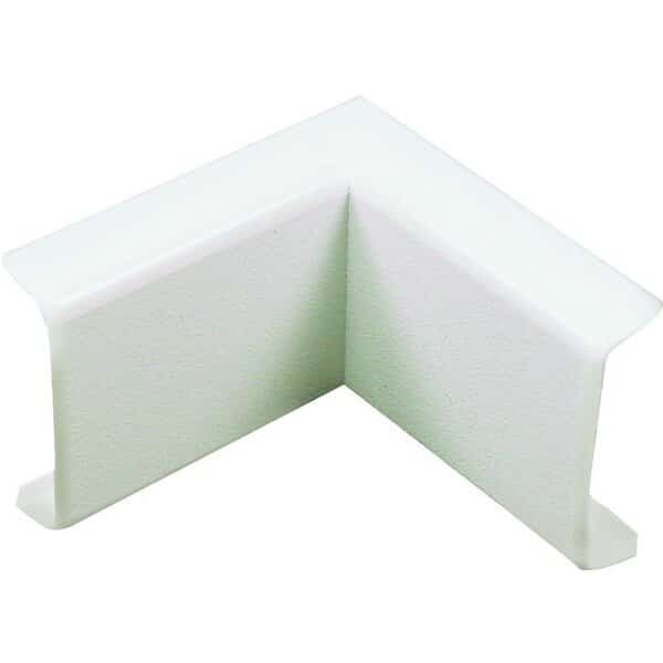 Wiremold Wireway Inside Elbow, NonMetallic, Plastic, White