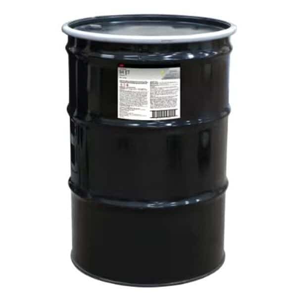 Spray Adhesive, Hi-Strength 94ET Series, Clear, 55 gal, Tube