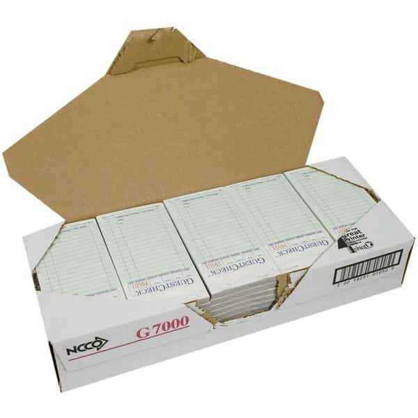 No Carbon 17 Line Gst Checks 2Pt, PK2500, Ncc, Mfr#: G7000