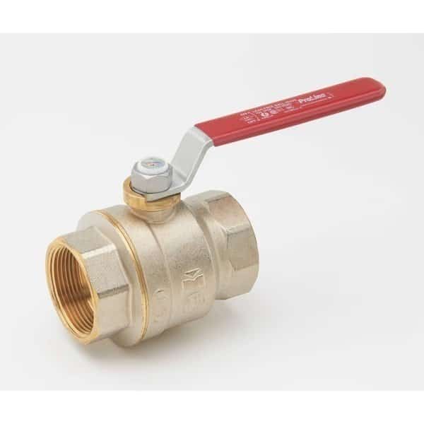Ball Valve,Nickel,Ips 1-1/2", Mfr#: 107-007NL, PROLINE