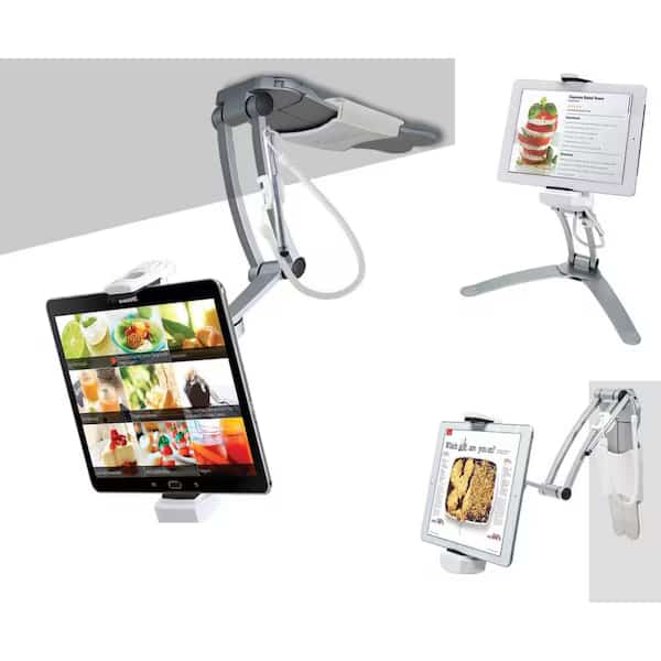 2-in-1 Kitchen Mount/Stand for Tablets