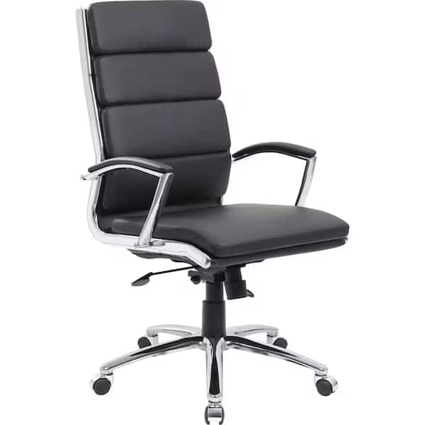 Executive CaressoftPlus Chair with Metal Chrome Finish
