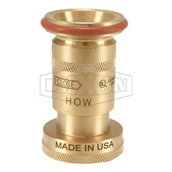 BRASS FIRE NOZZLE ELEC 1 1/2 NST UL