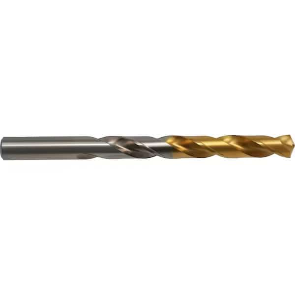 Let-M HSCO TiN-Tipped 135 Degree Heavy-Duty Jobber Length Drill Cle-Line 1501-TT RHS/RHC