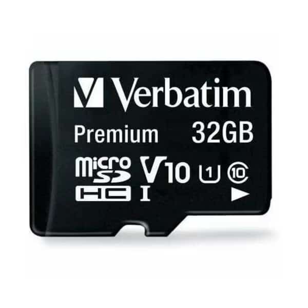 Premium microSDHC Memory Card with 32GB, Mfr#: 44083, VERBATIM