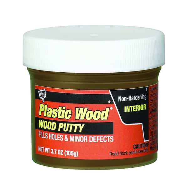 Plastic Wood Wood Putty, PK6 3.7 oz Size, Maple