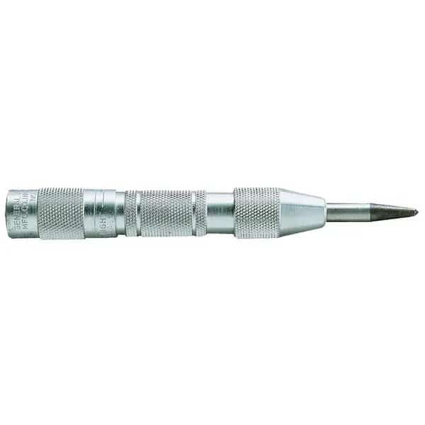 Center Punch, 58 in Tip, 5 in L, Aluminum