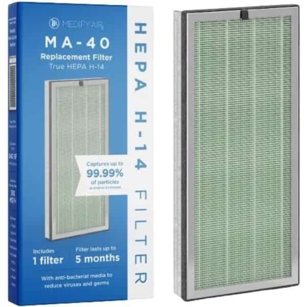 MA40R1 H14 True HEPA 999 Particle Removal