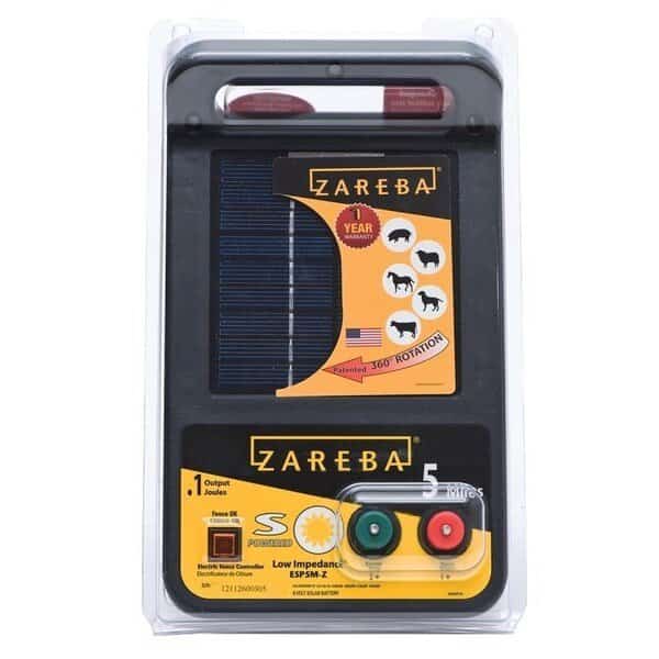 Zareba ESP5M-Z Low Impedance Charger, 6 VDC Input, 8.6 kV Output
