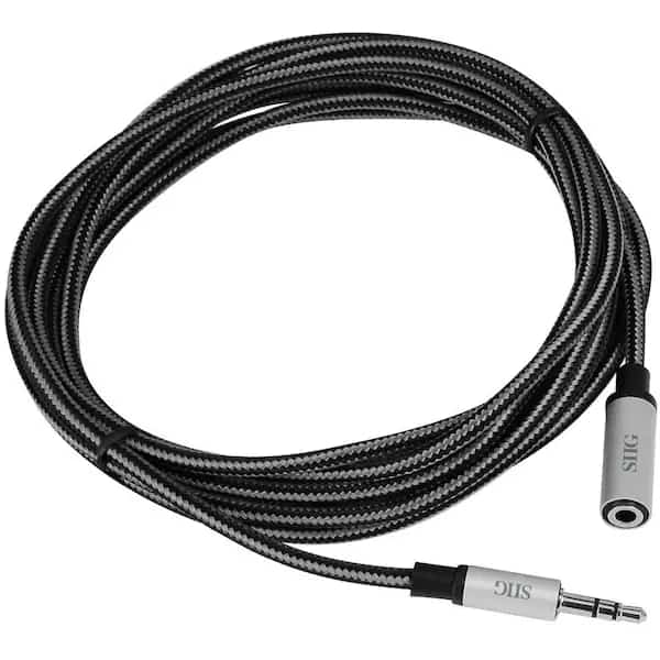 Tangle-Free Woven Fabric Braided Cable Jacket For Strength And