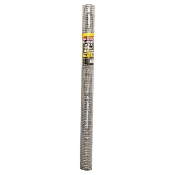 11 03 17 13 Hardware Cloth, 10 ft L, 48 in W, 19 Gauge, 12 x 12 in Mesh, Galvanized