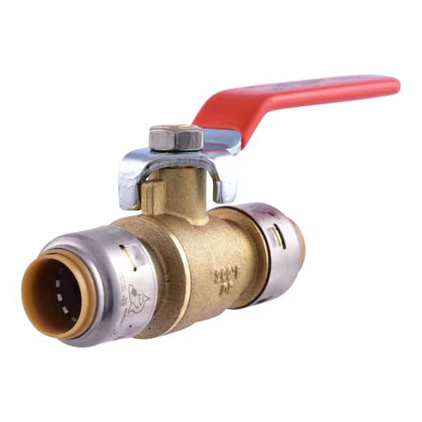 SharkBite 1/2 in. Brass Push Fit Ball Valve Lever For Potable Water