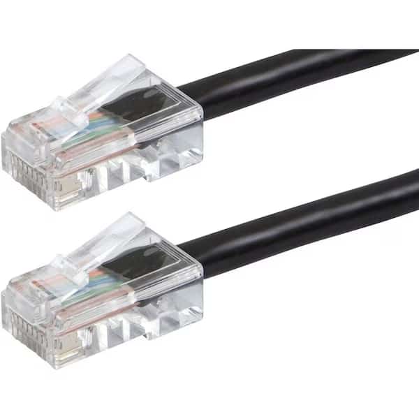 Cat6 Utp Patch Cable, 5 ft.Black