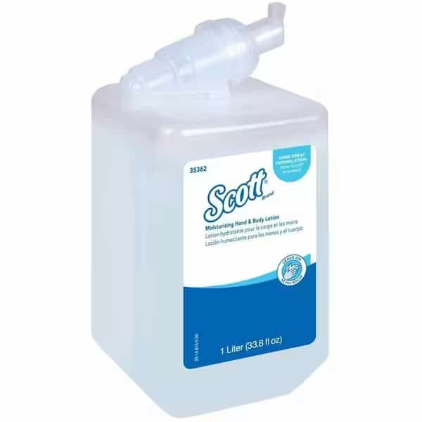 Control Moisturizing Hand and Body Lotion, Fresh Scent, 1 L Bottle